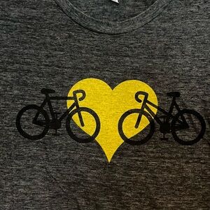 Bicycle love tee M